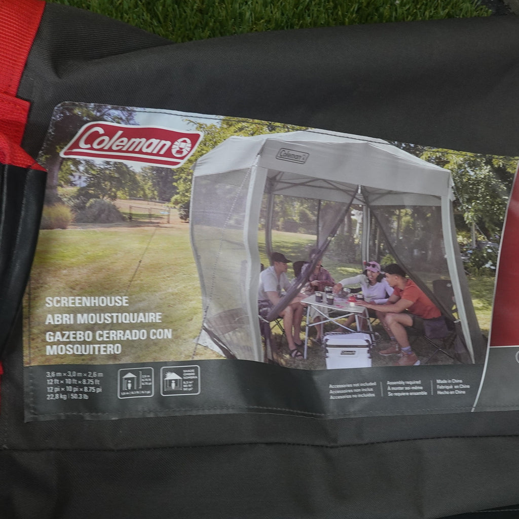Coleman 12 x 10 Screened Canopy Sun Shelter Screenhouse
