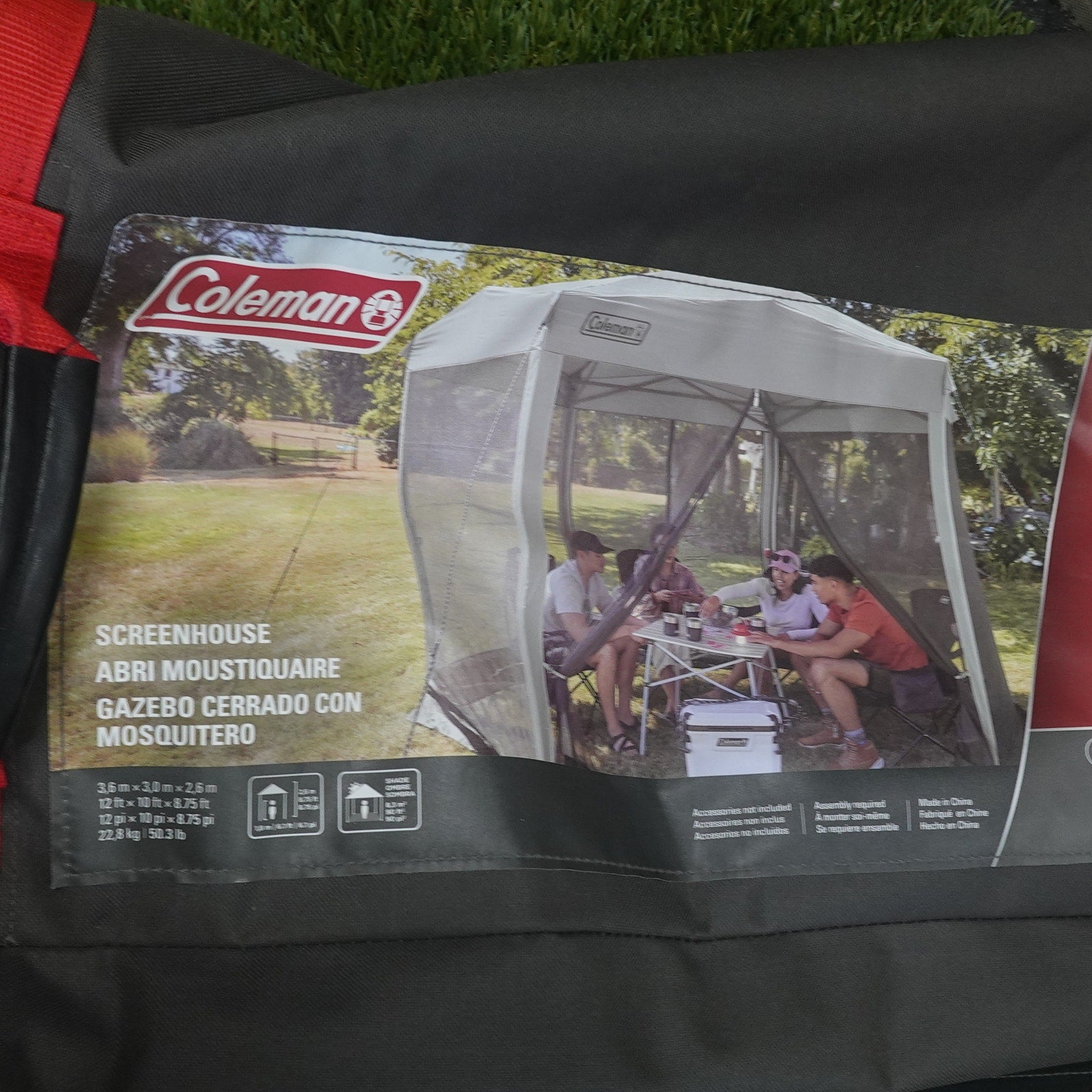 Coleman 12 x 10 Screened Canopy Sun Shelter Screenhouse