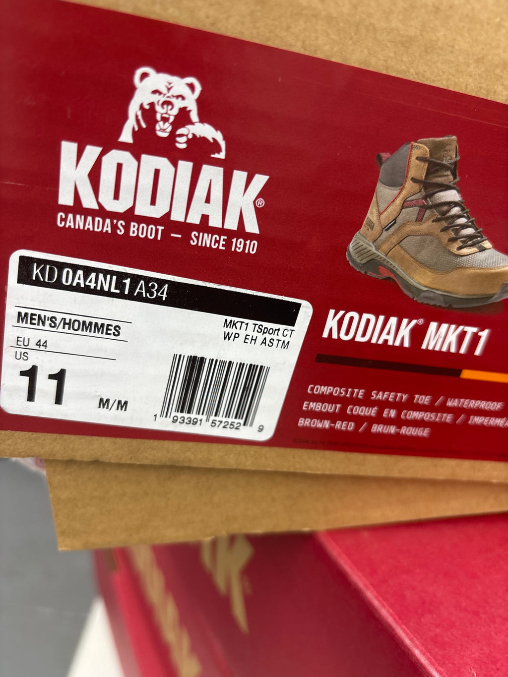 Kodiak mkt1 Canada boots