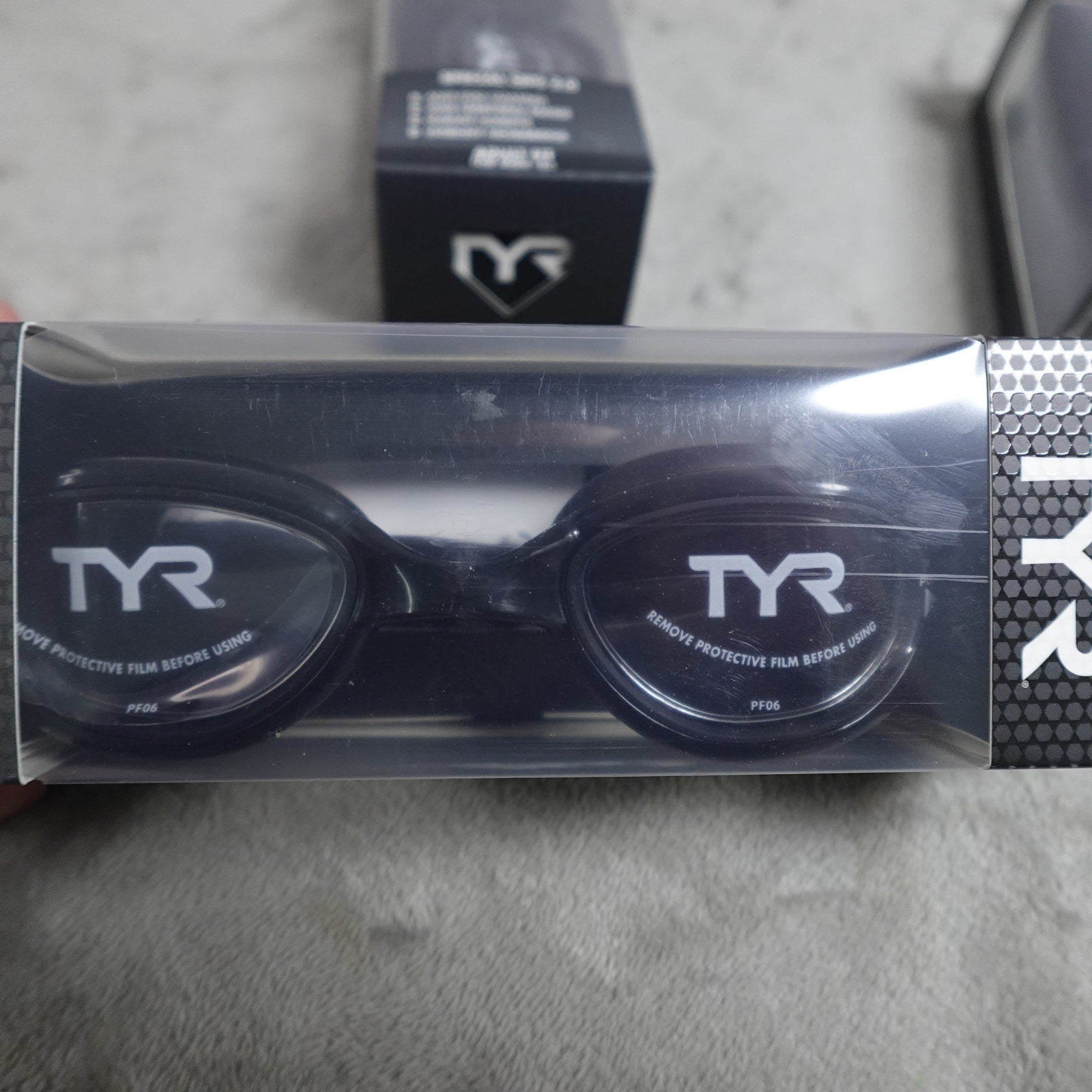 Lot of 2 TYR Special Ops 2.0 Adult Swim Goggles Black/Clear Anti-Fog New