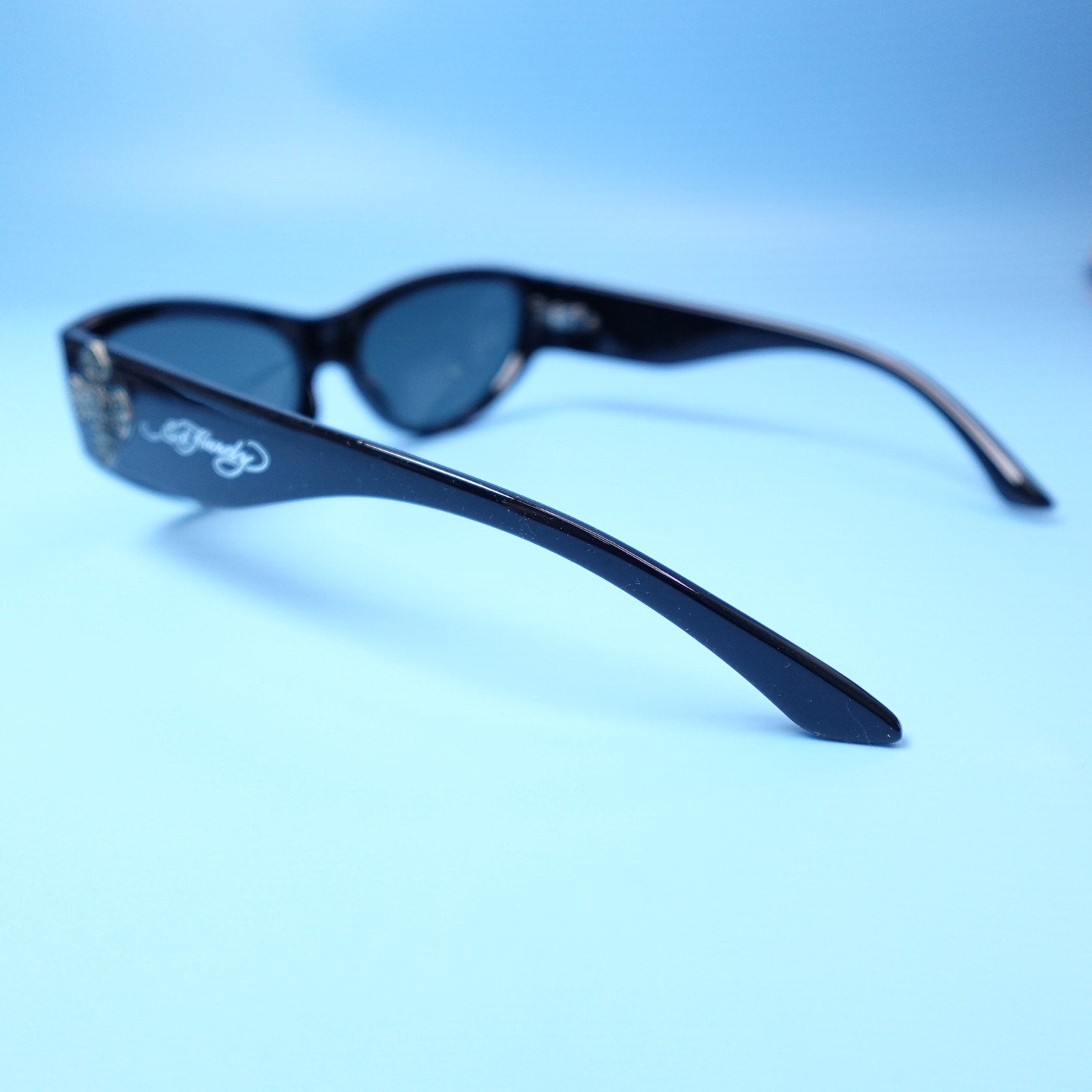 Ed Hardy Sunglasses Iron Cross Black 100% UV Protection