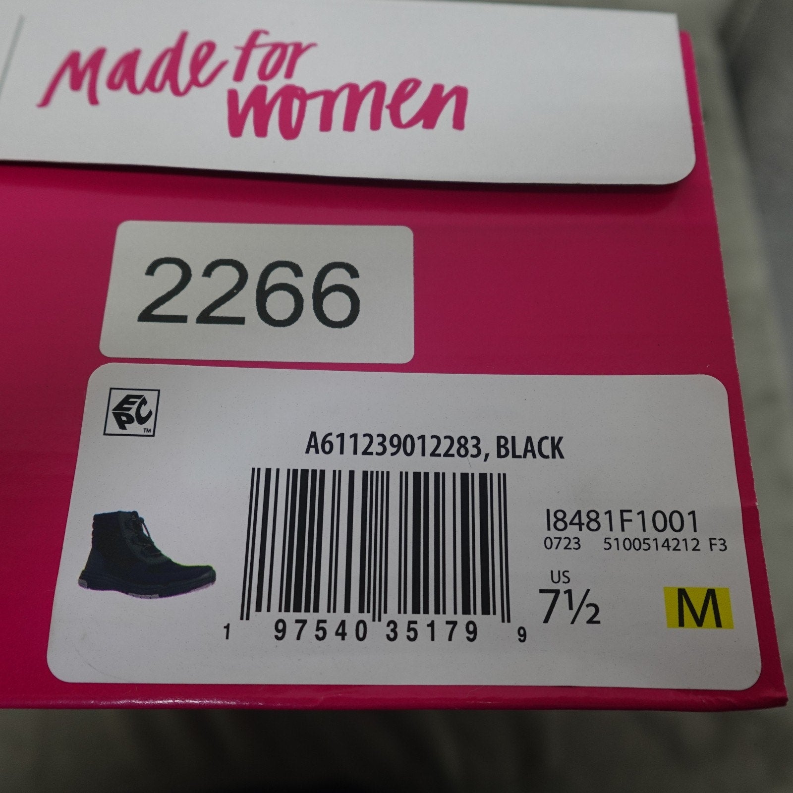 Ryka Amanda Black Winter Boots Women’s 7.5 M I8481F1001