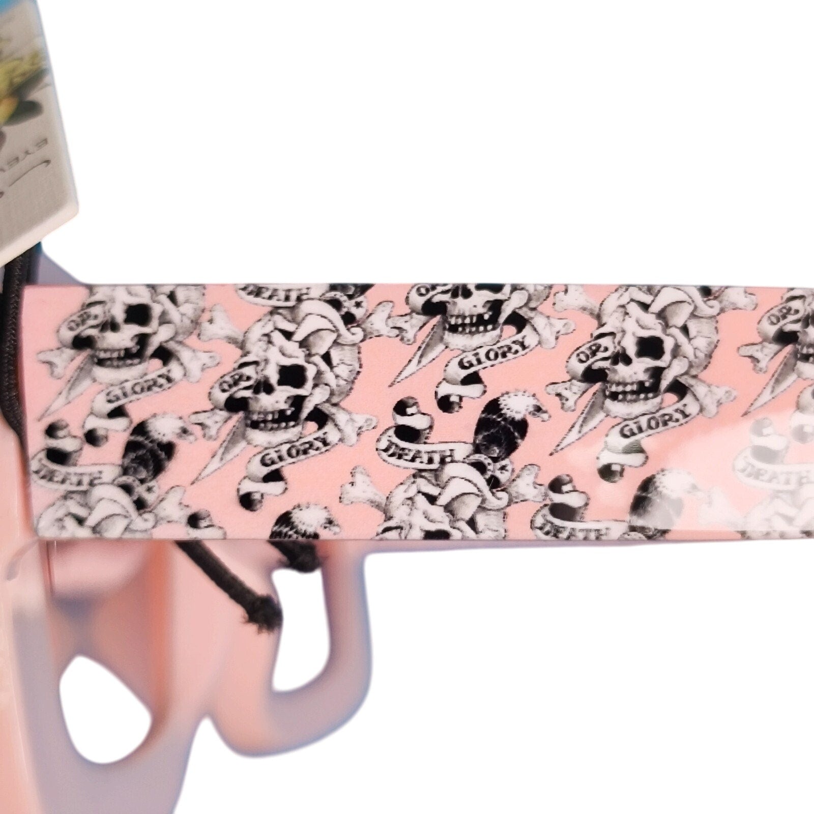 Ed Hardy Love Kills Slowly Collection Sunglasses UV Protective Vertex Skull Pink