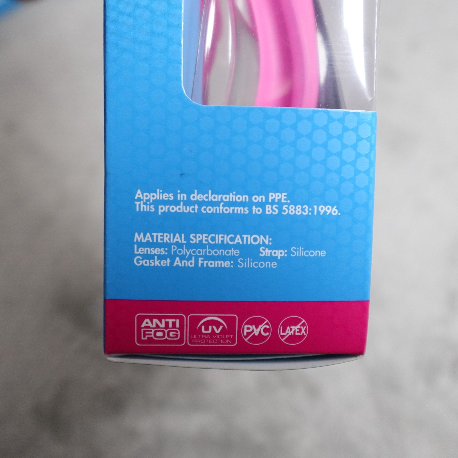 Lot of 3 TYR Vesi Femme Adult Swim Goggles Smoke/Pink New