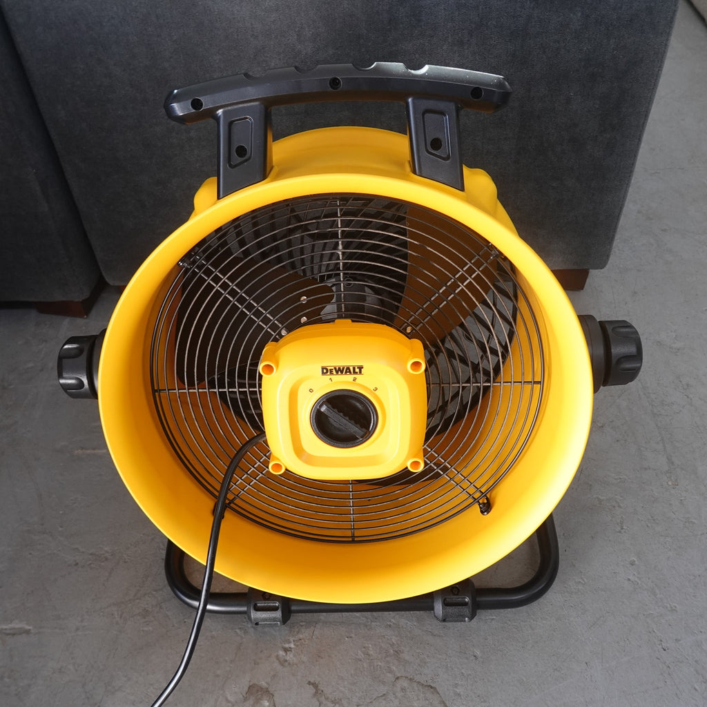 DeWalt 16" 3-Speed Benchtop and Hanging Drum Fan