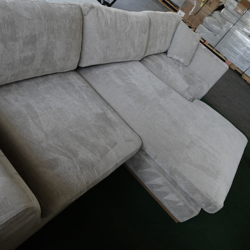 Henredon Caley Reversible Sofa Chaise Soft Comfy Fabric