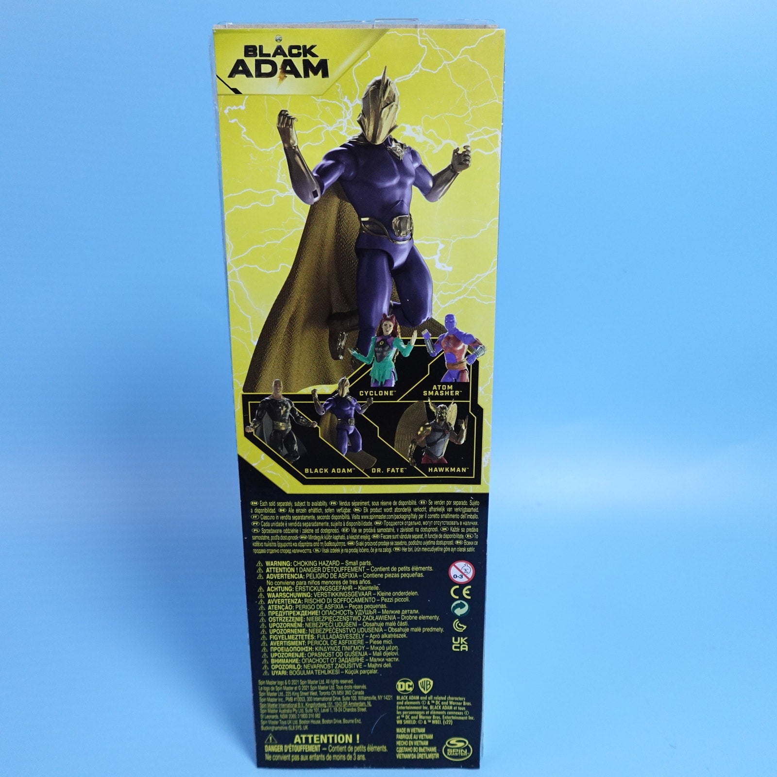 DC Spin Master Action Figures Dr. Fate Black Adam 12" New