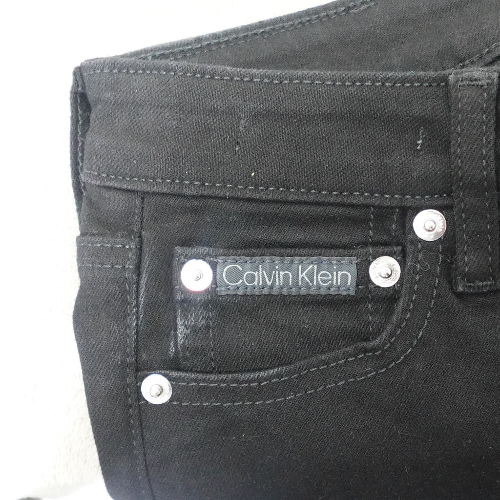 Calvin Klein Jeans Women's Original High Rise Skinny Black Denim- W24