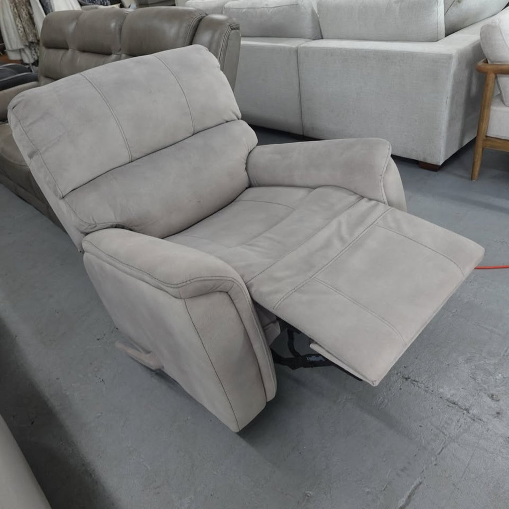 True Innovations Hayden Manual Rocker Recliner - Beige