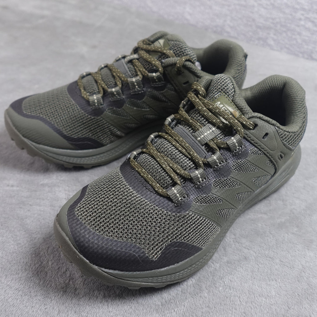 Merrell Nova 3 Tactical Men's Hiking Shoes Dark Olive J005047 Size 3.5M New
