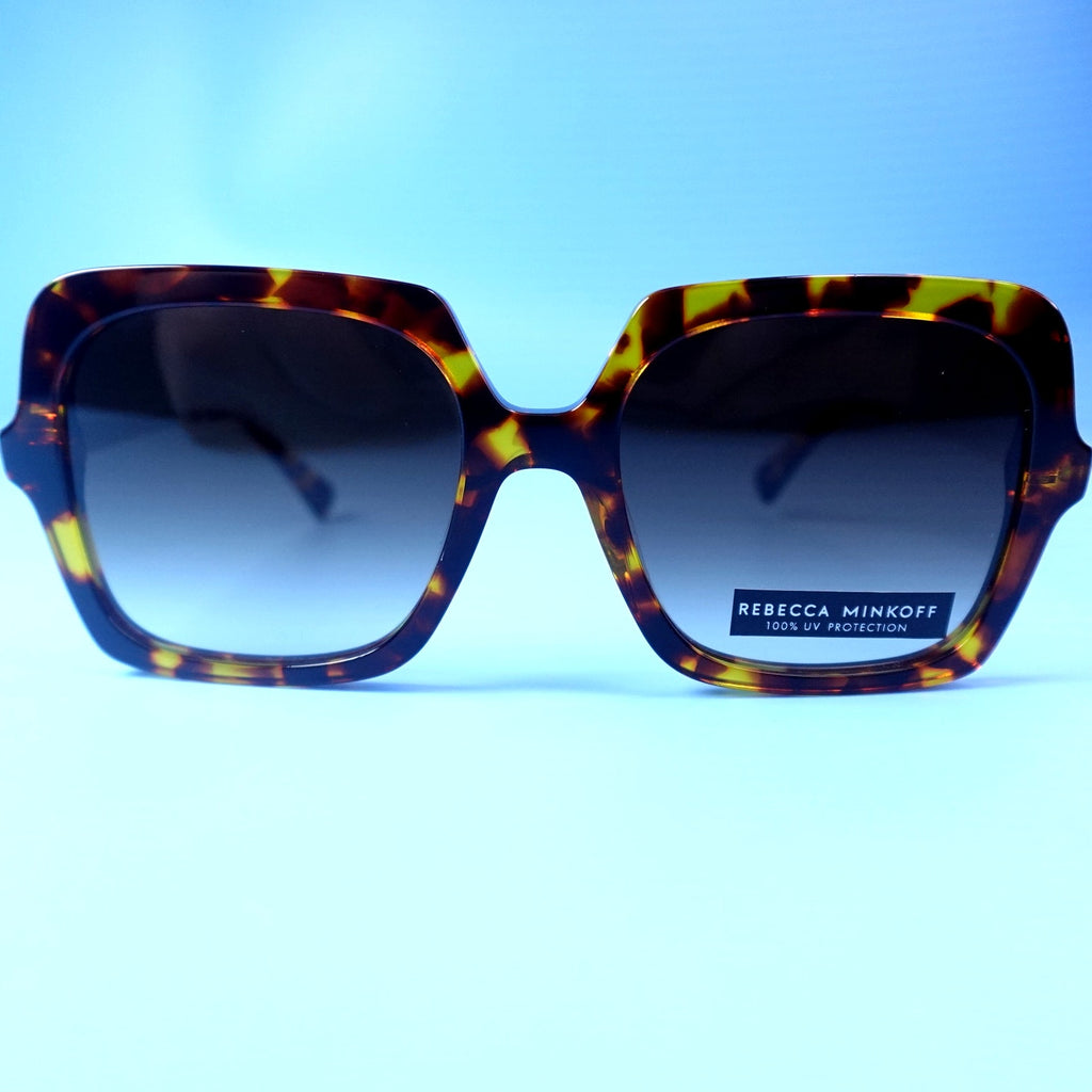 Rebecca Minkoff Willow Sunglasses Tortoiseshell Frame with Gold Arms