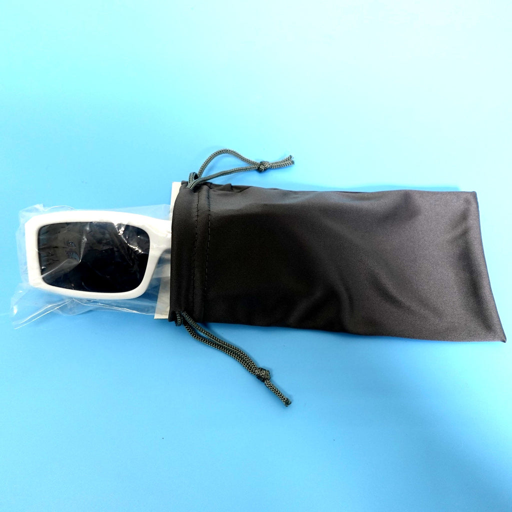 Ed Hardy Sunglasses UV 100% Protective White w/ Dragon Hokusai