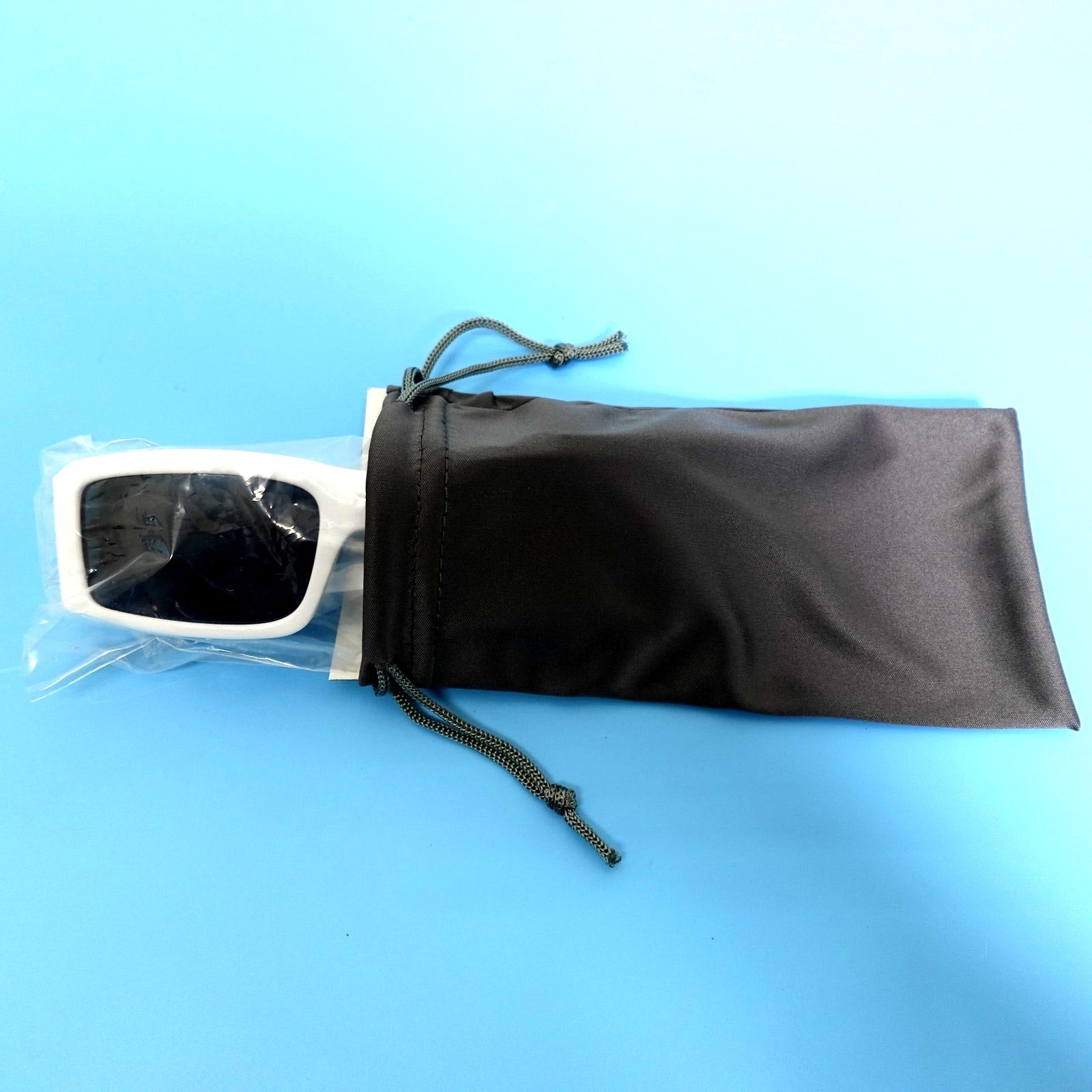 Ed Hardy Sunglasses UV 100% Protective White w/ Dragon Hokusai