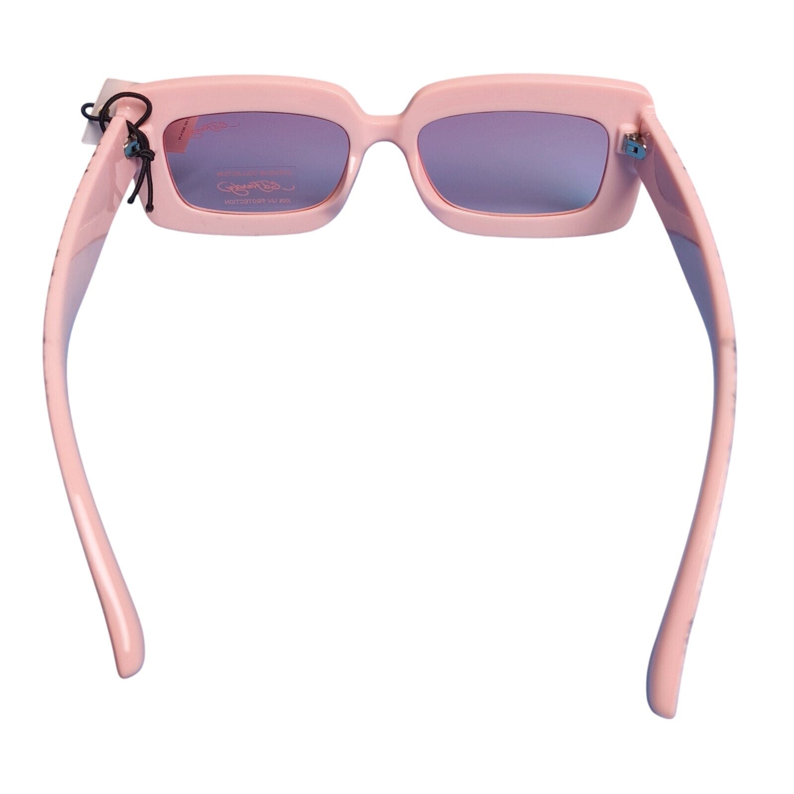 Ed Hardy Love Kills Slowly Collection Sunglasses UV Protective Vertex Skull Pink