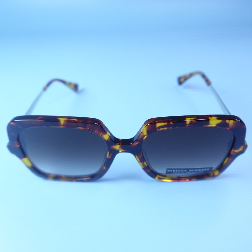 Rebecca Minkoff Willow Sunglasses Tortoiseshell Frame with Gold Arms