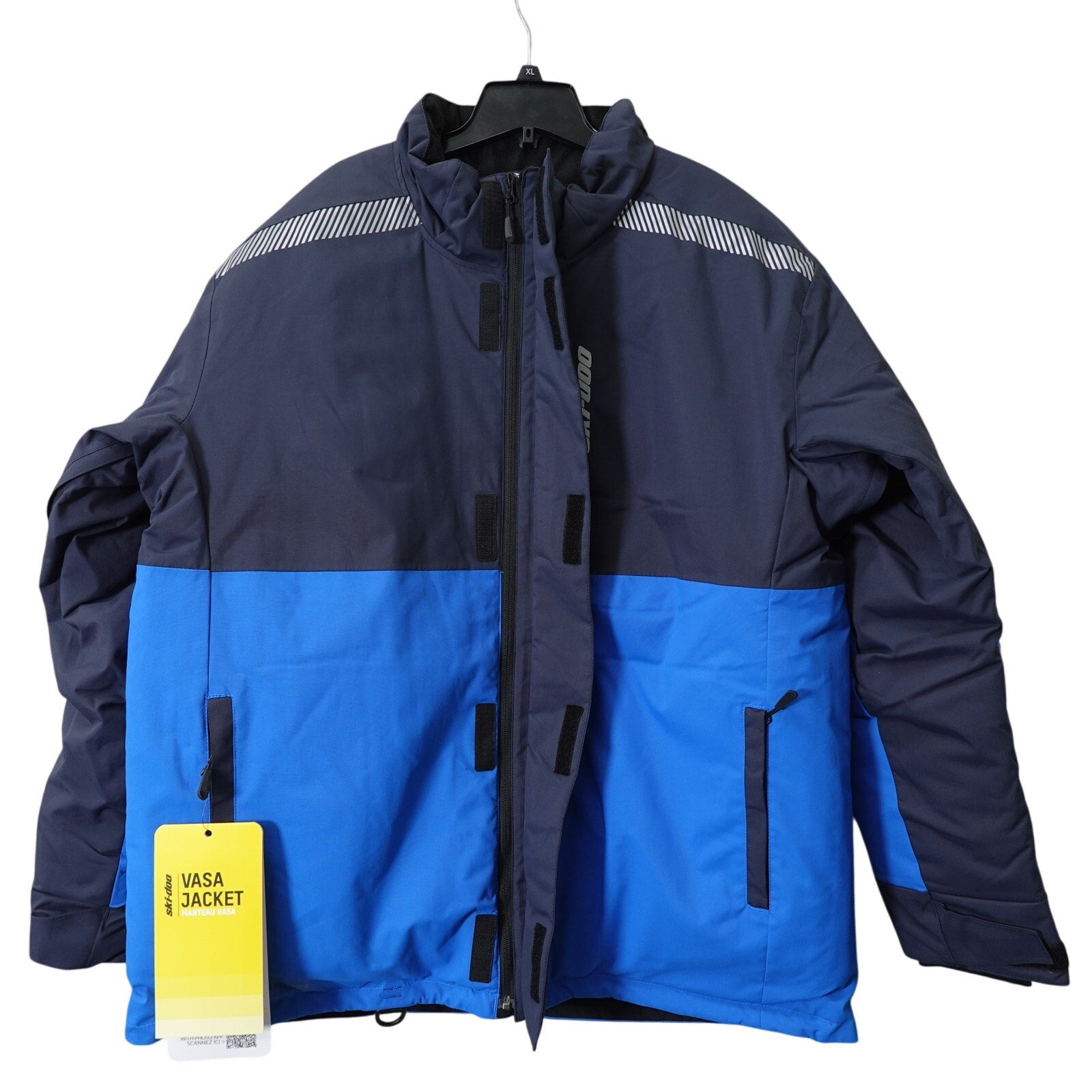 Ski-Doo Mens Vasa Snowmobile Jacket Indigo Blue - 2XL