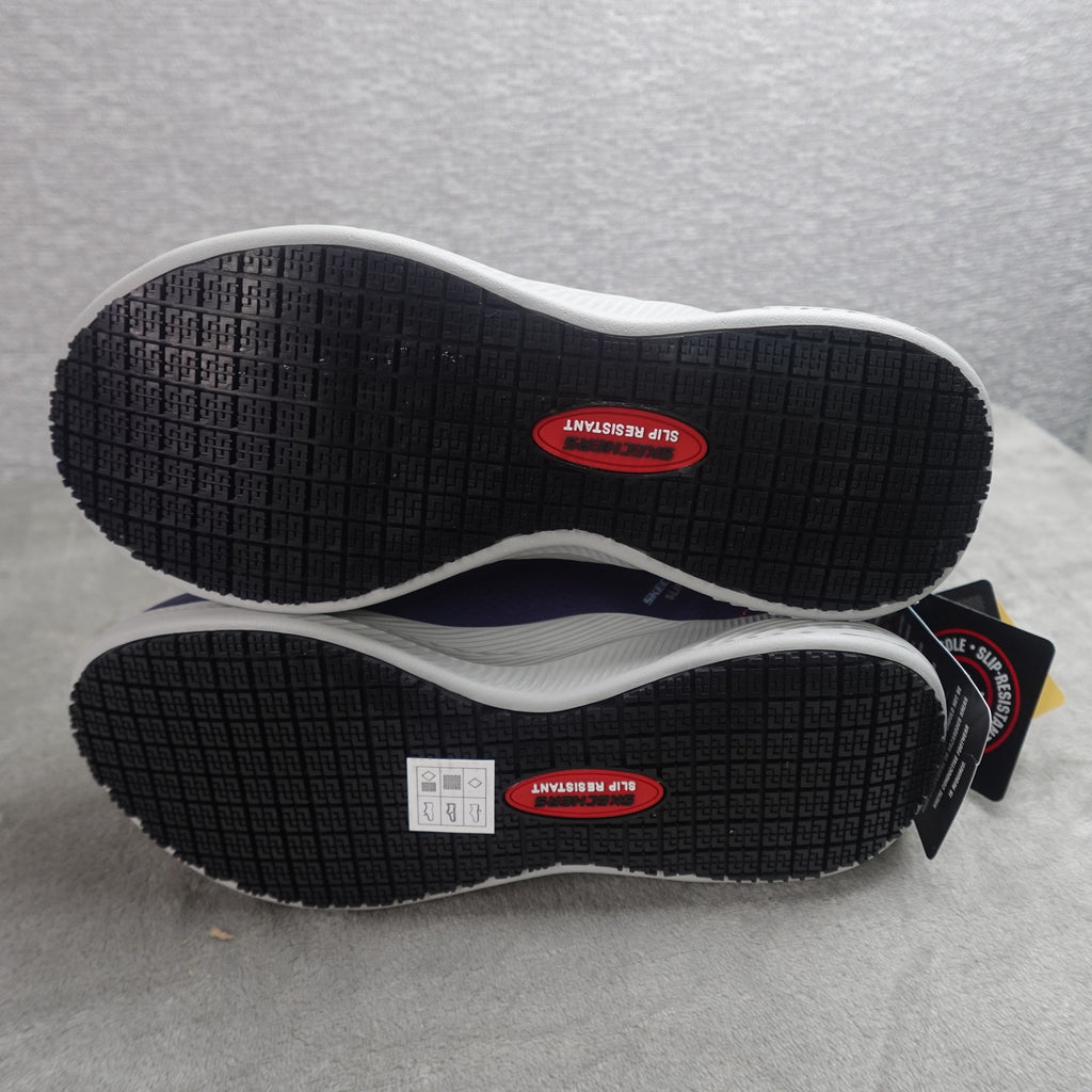 Skechers Work Hands Free Slip-Ins Women's Size 5.5 NVPK 108283 Slip Resistant Shoes