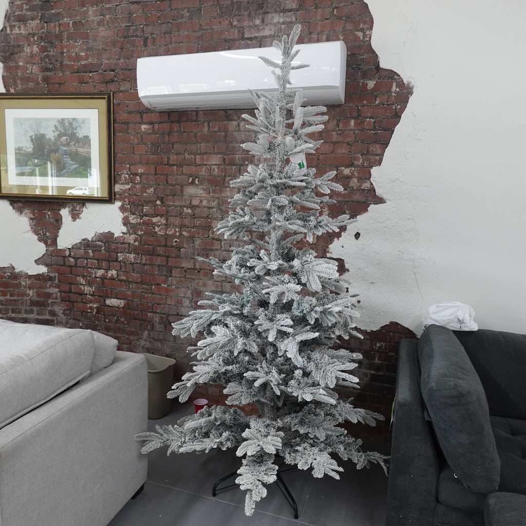 King Christmas 8' King Noble Fir Artificial Christmas Tree Unlit