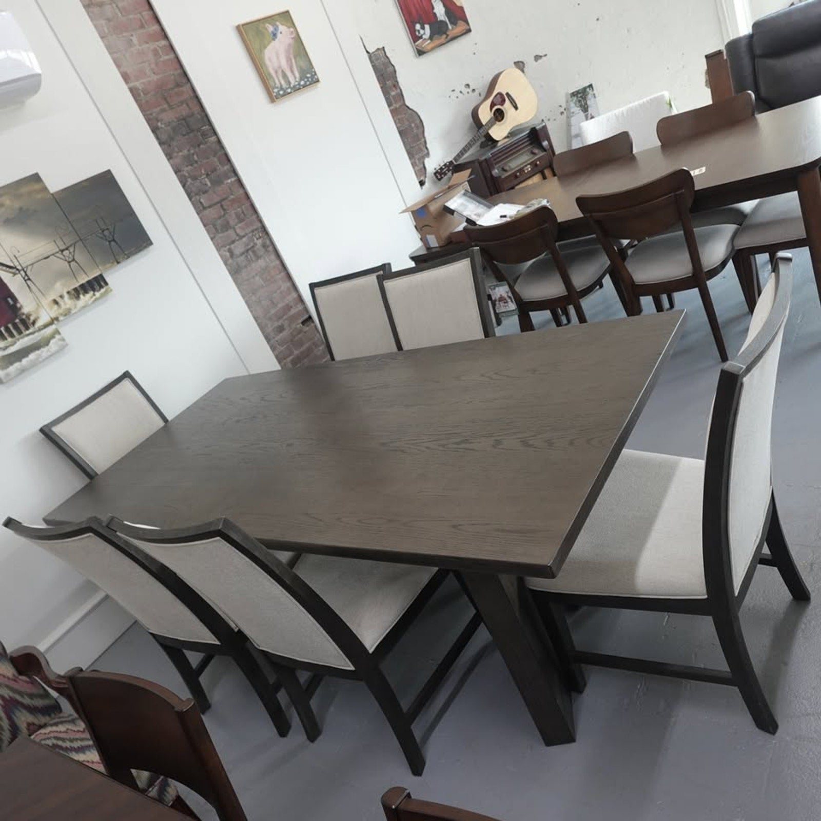 Carmine 7-piece Dining Table Set