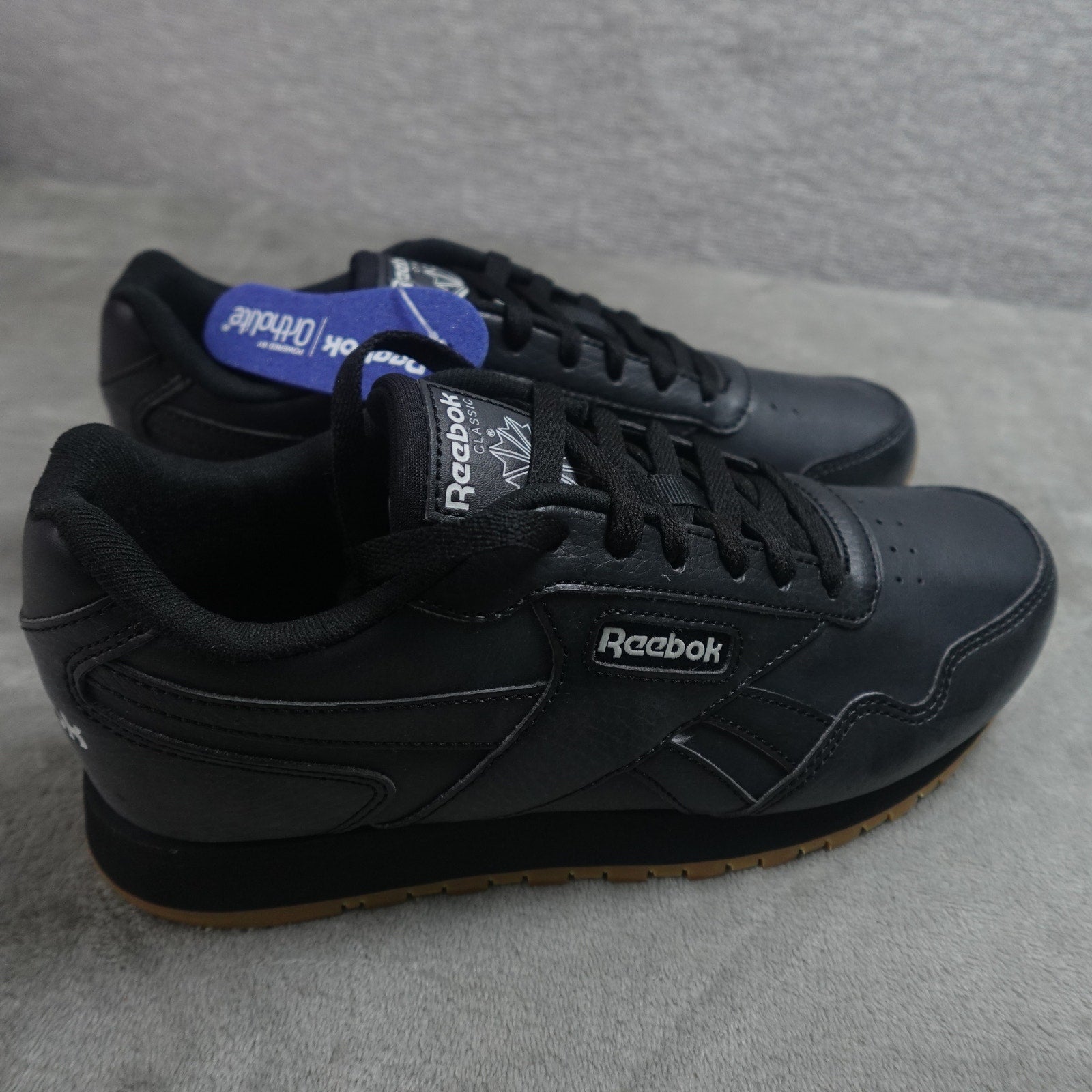 Reebok Classic Harman Run Women's Size 8 Black Steel Gum CM9941 Sneakers
