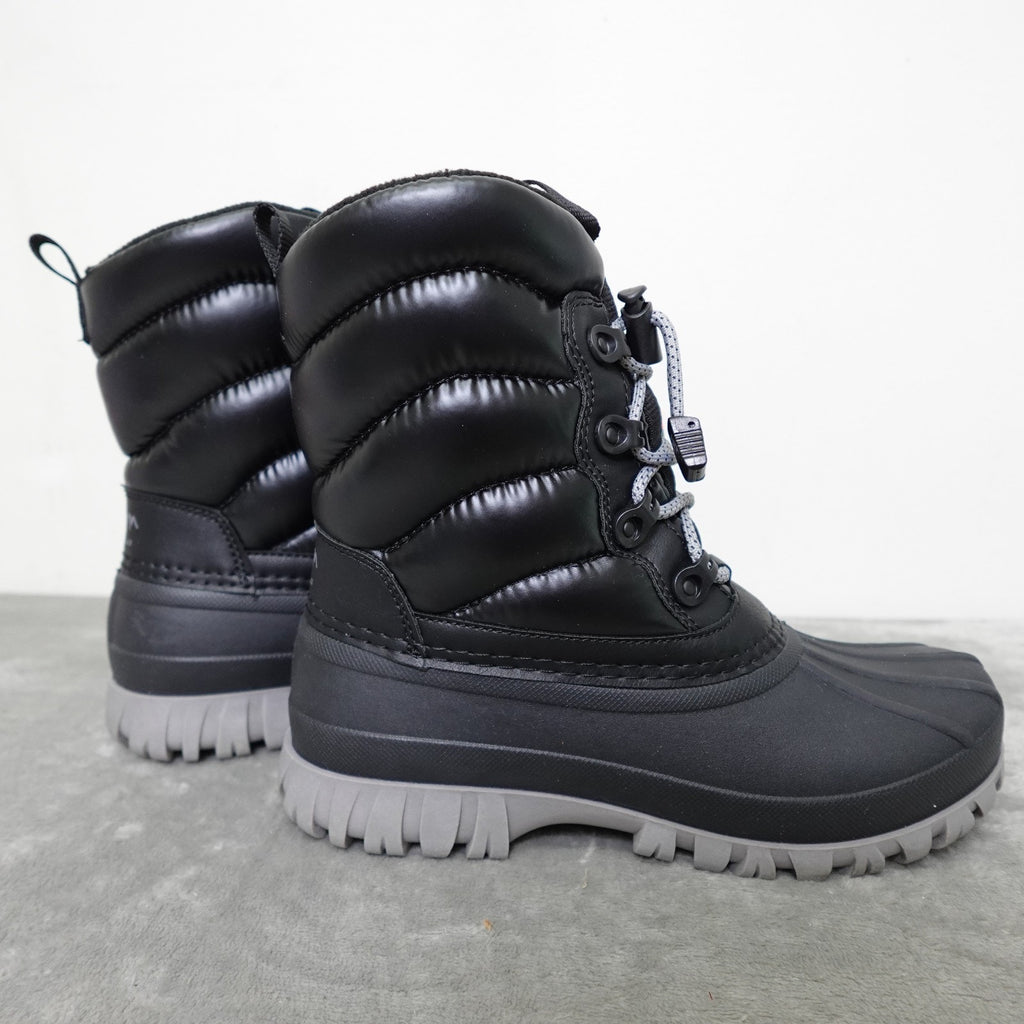 Storm by Cougar Size 6 Wide Cardiff WN-Q Black Waterproof Insulated Winter Boots