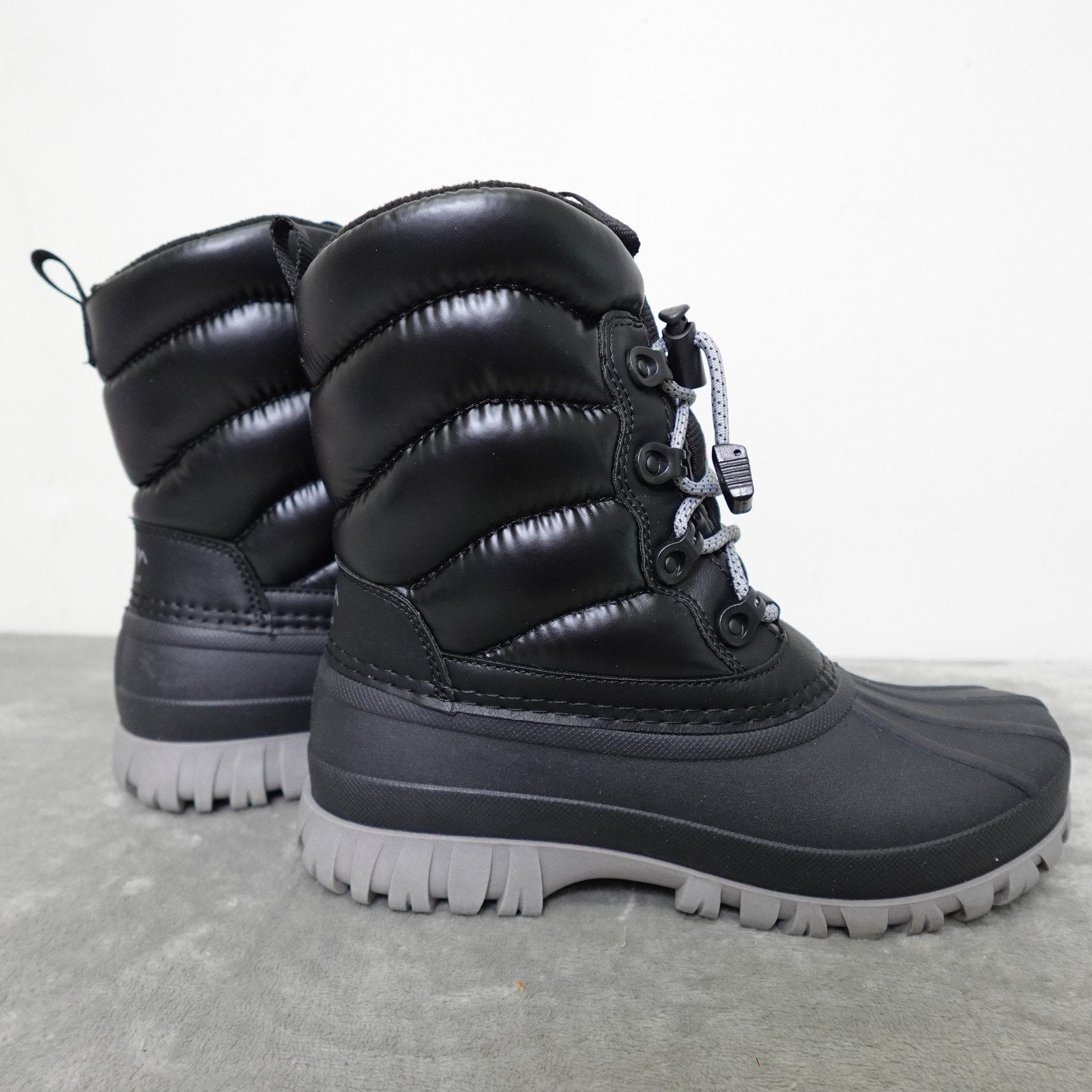 Storm by Cougar Size 6 Wide Cardiff WN-Q Black Waterproof Insulated Winter Boots
