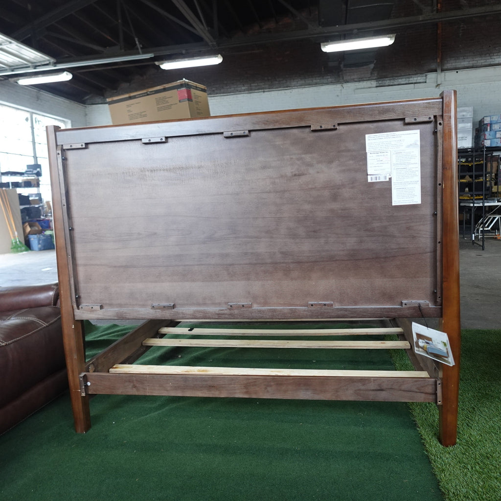 Northridge Home Marina Del Rey Queen Bed Hardwood Walnut