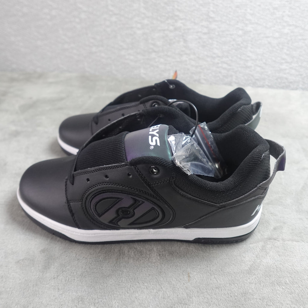 Heelys Voyager Black Reflective Black Men's Size 10 HE100330M Wheeled Shoes