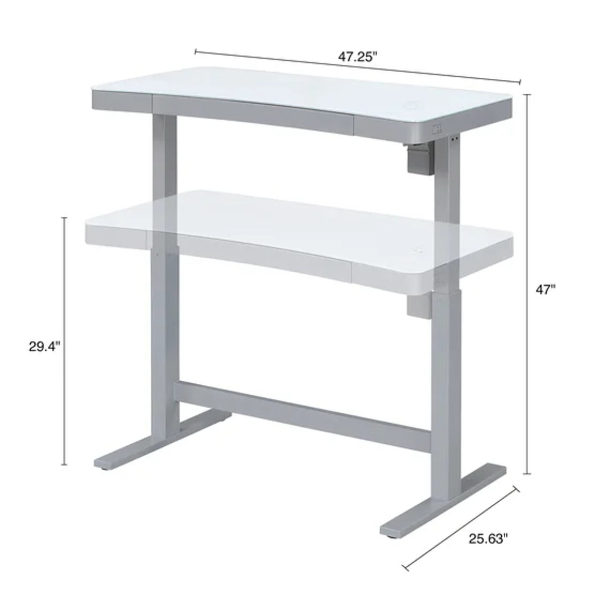 Tresanti Adjustable Height Sit/Stand Tech Desk SALE