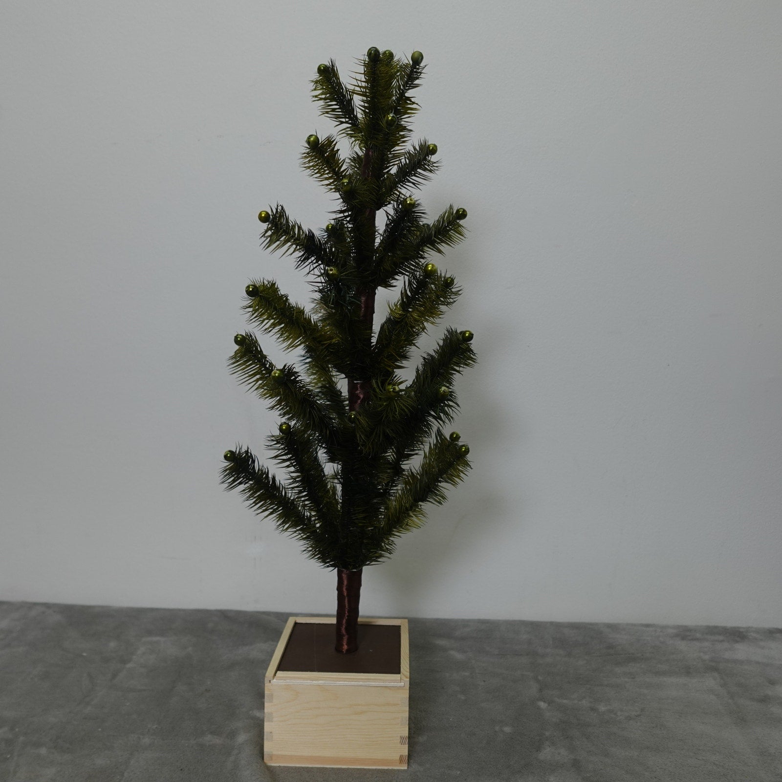24” Decorative Christmas Tree, Lightweight Holiday Seasonal Decor. New