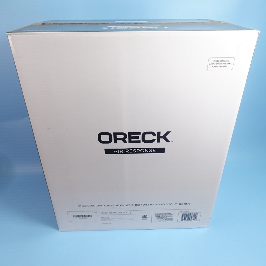 Oreck Air Response Purifier WK16002PC 276 SQ FT Air Purifier for Large Rooms
