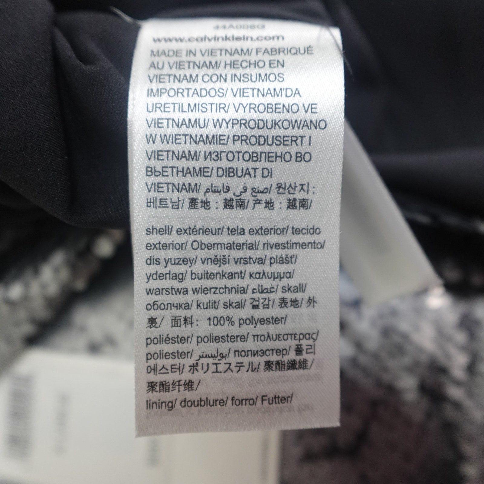 Calvin Klein Sequin Midi Dress Silver- Medium
