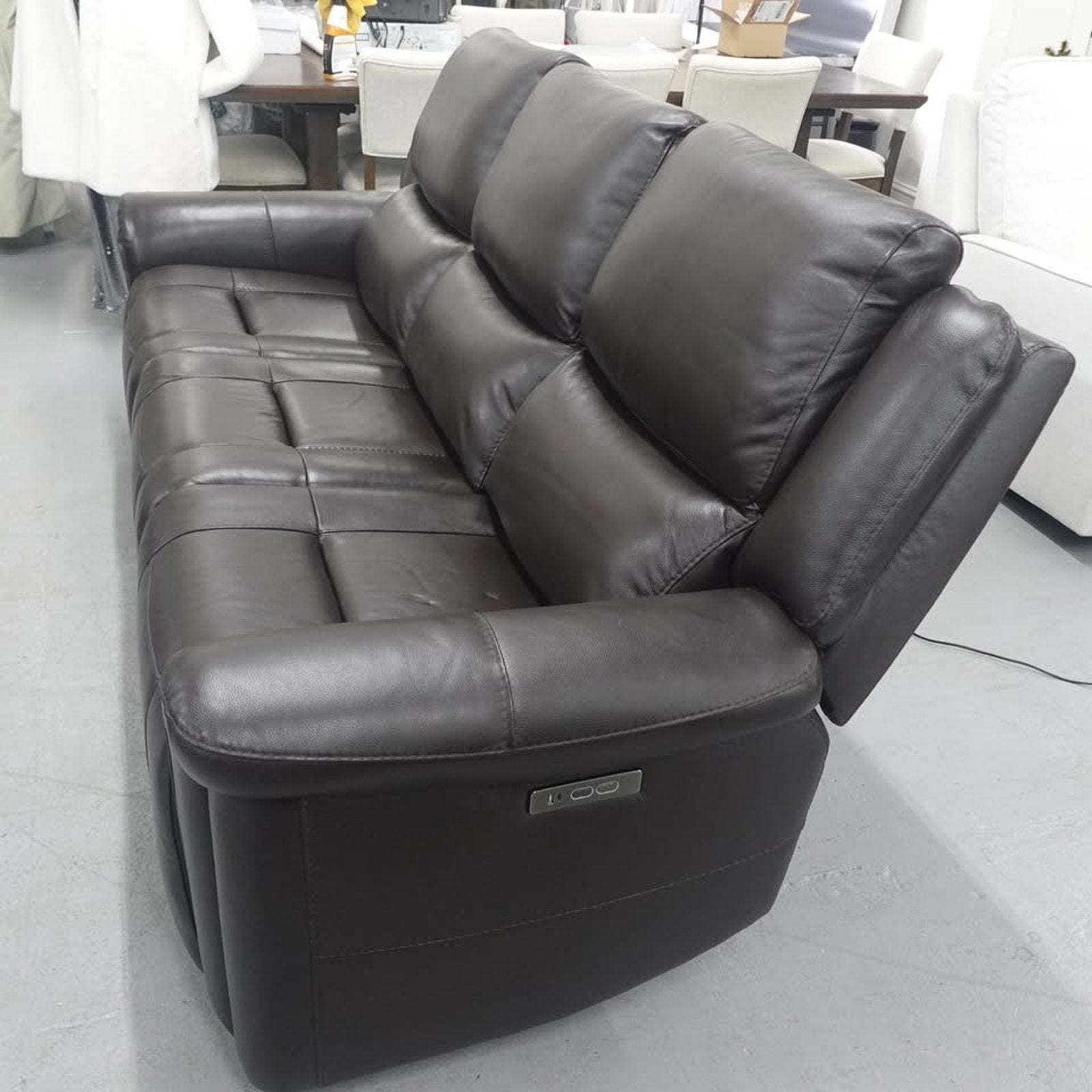 Alba Leather Power Reclining Sofa