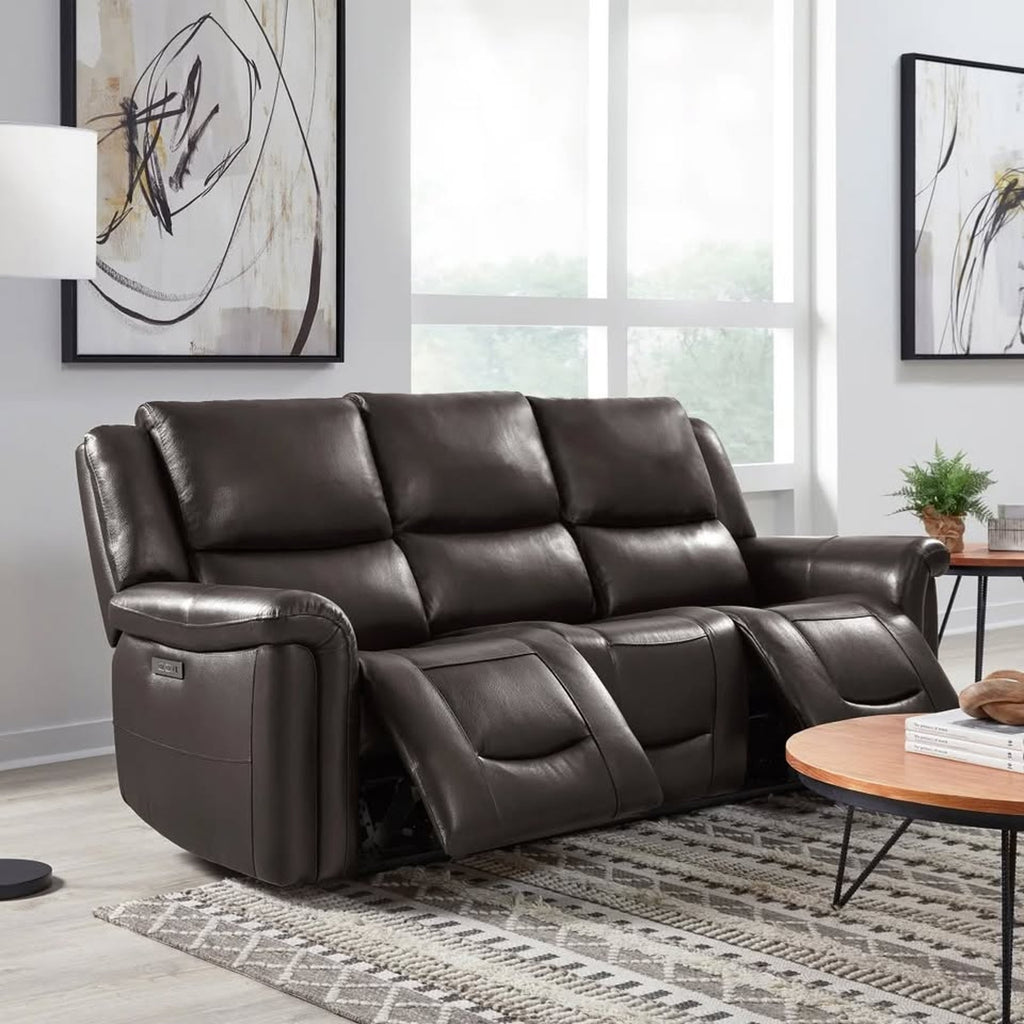 Alba Leather Power Reclining Sofa