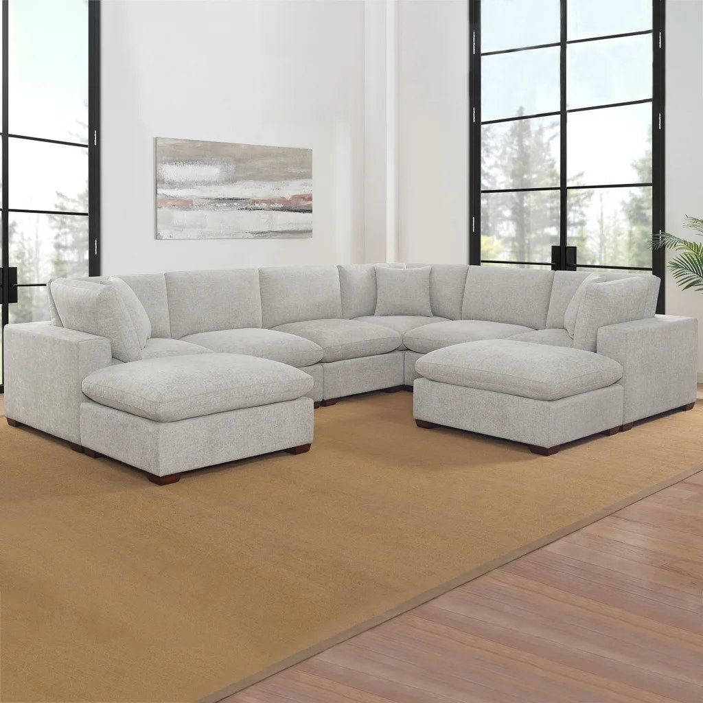 Thomasville Lowell 8pc. Modular Sectional - Light Gray