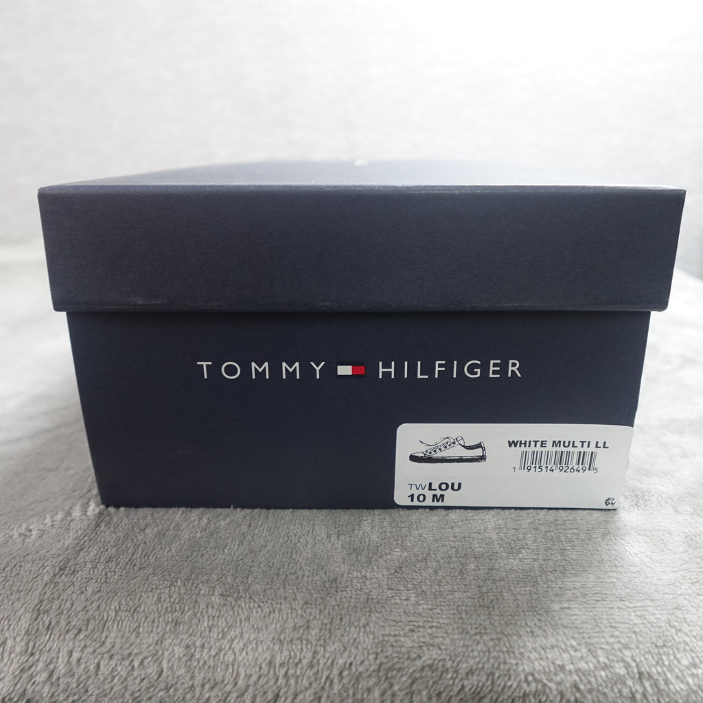 Tommy Hilfiger Lou Men's Size 10M White Multi LL Sneakers TWLOU New