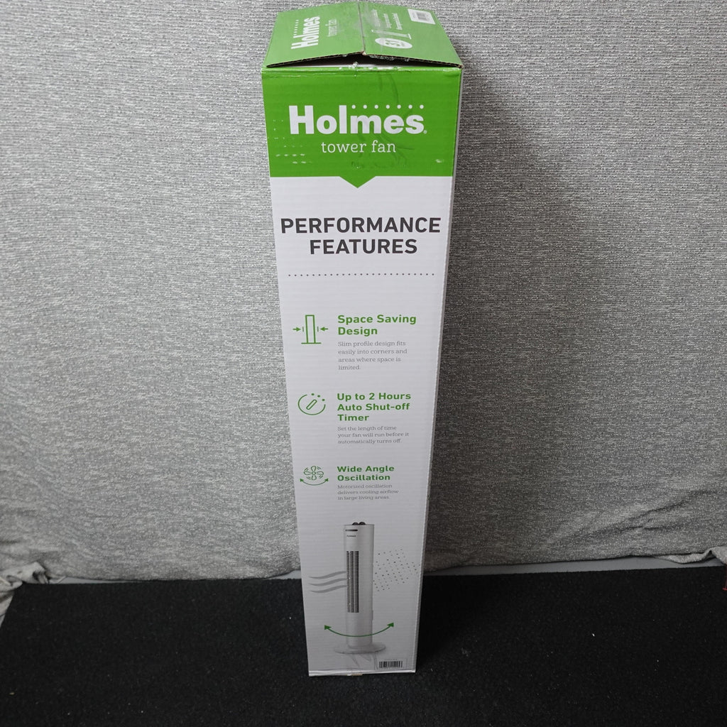 Lot of 2 Holmes Tower Fan 31" White New in Box