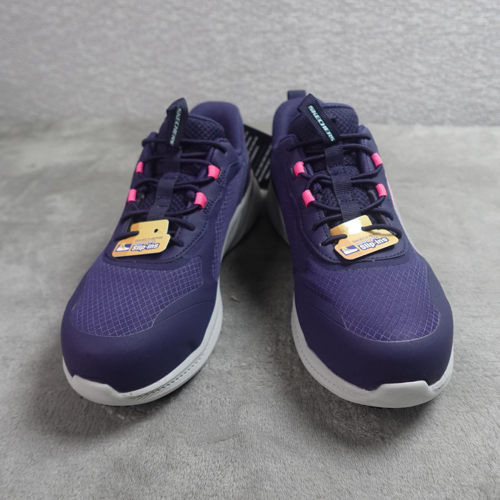 Skechers Work Hands Free Slip-Ins Women's Size 6 NVPK 108283 Slip Resistant Shoes