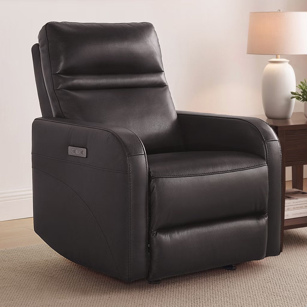 Gilman Creek Aldryn 2.0 Leather Gliding Power Recliner with Power Headrest