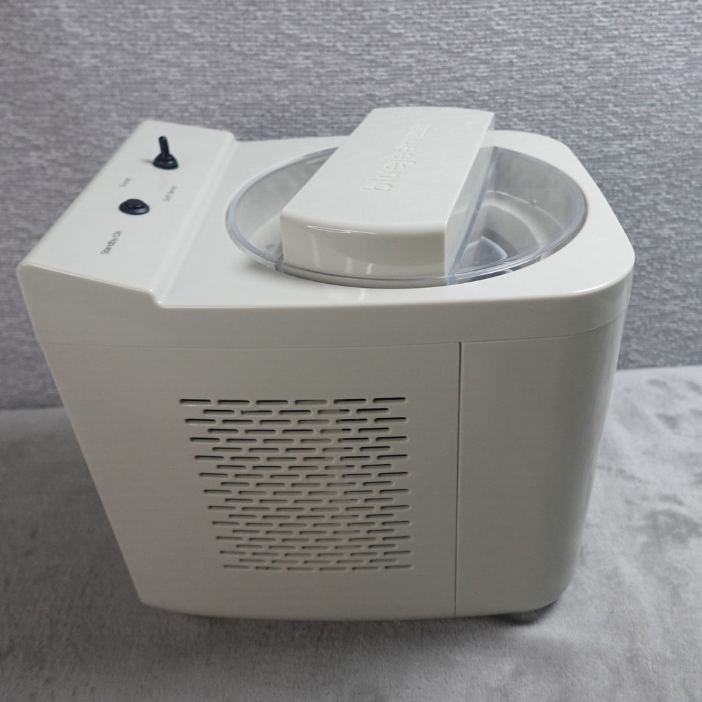 Blue Jean Chef 1 Qt Thermoelectric Ice Cream Maker Mushroom Gray SBJCTEIC100 NEW