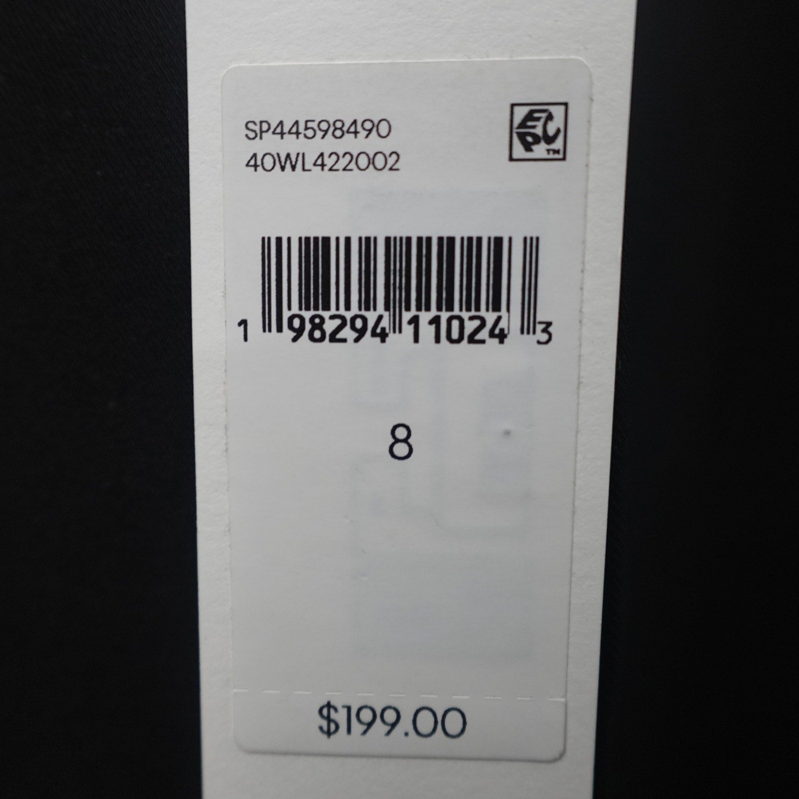 Calvin Klein Women's Soft Crepe Blazer Black- Size 8
