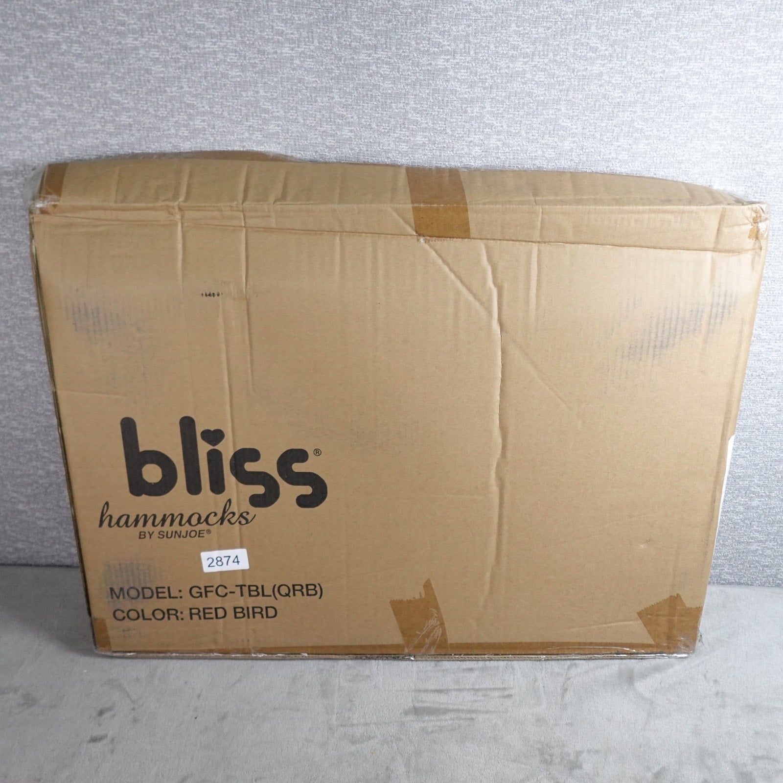 Bliss Hammocks Folding Side Table w/ 2 Cup Holders 20" Weather Resistant Red