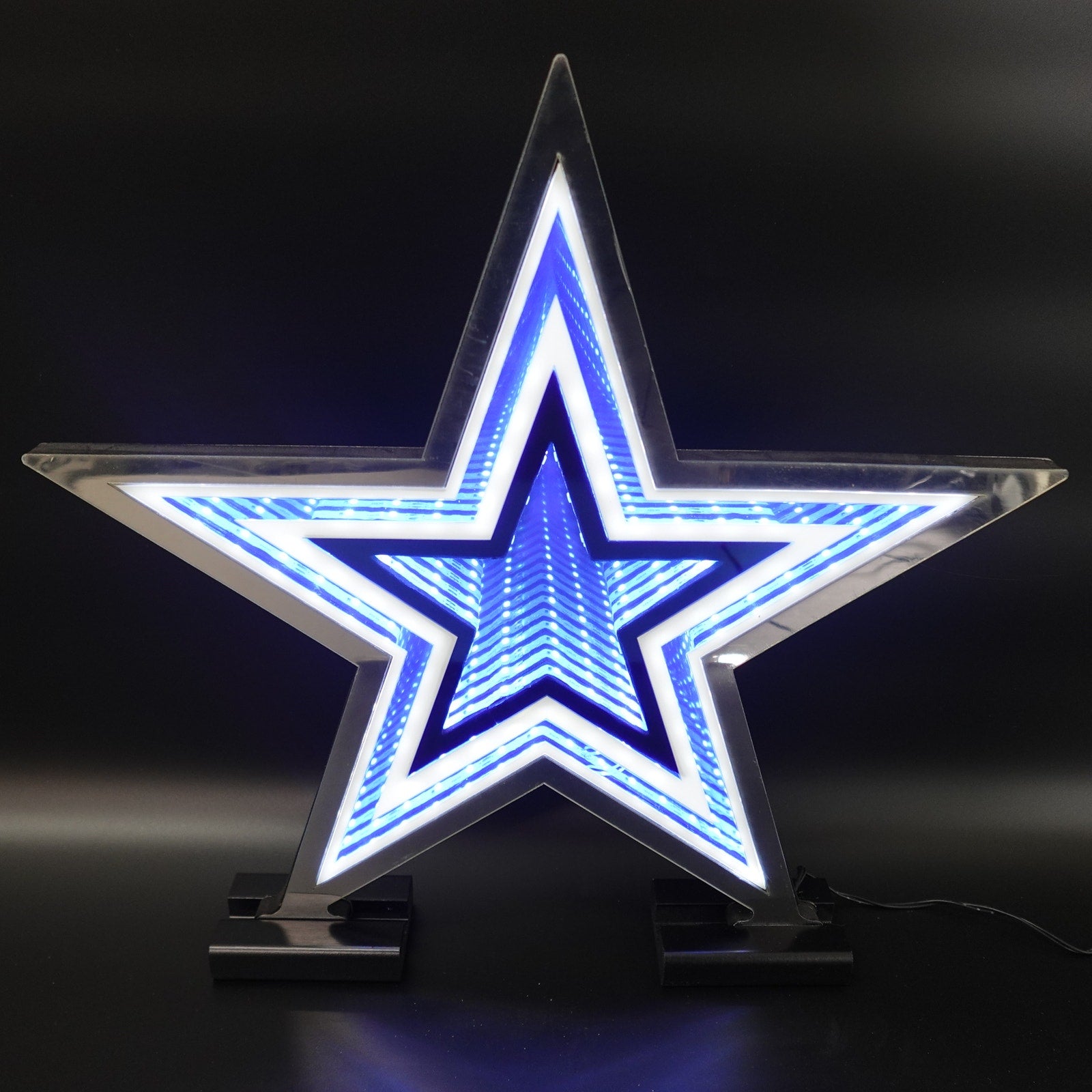 Dallas Cowboys LED Infinity Logo Light