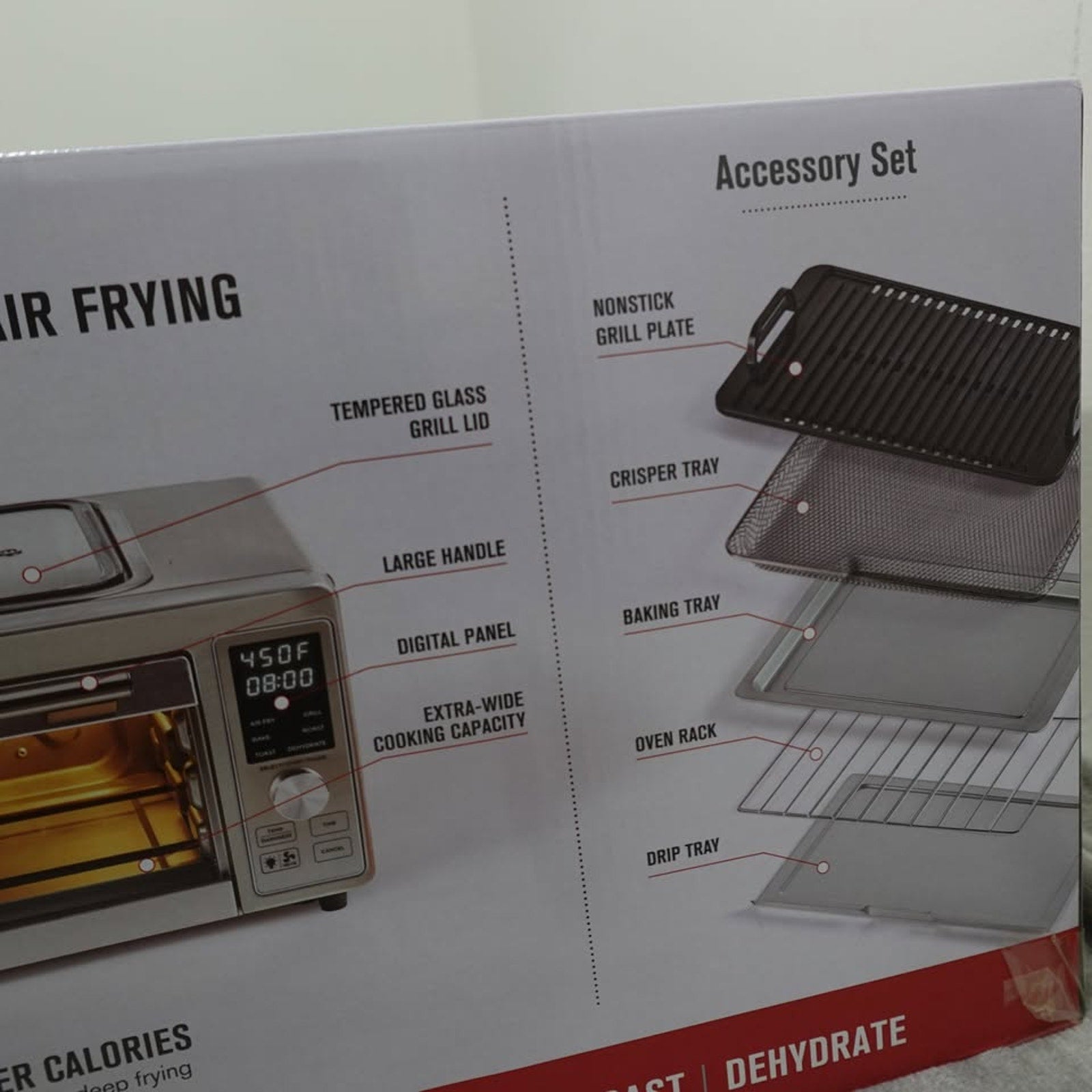Emeril Lagasse Power 360 Grill 6-in-1 Smokeless Grilling & Airfrying