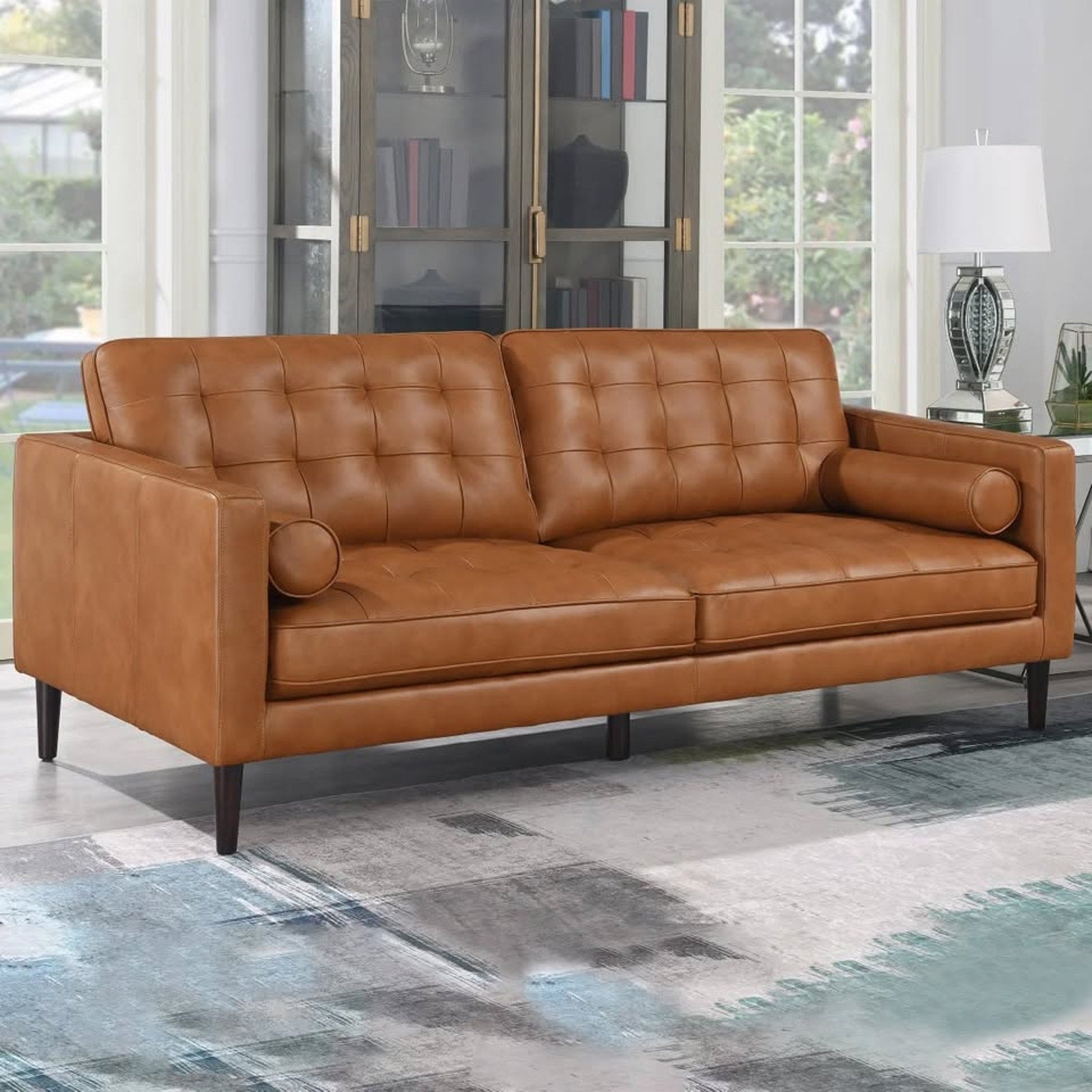 Harstine Leather Sofa