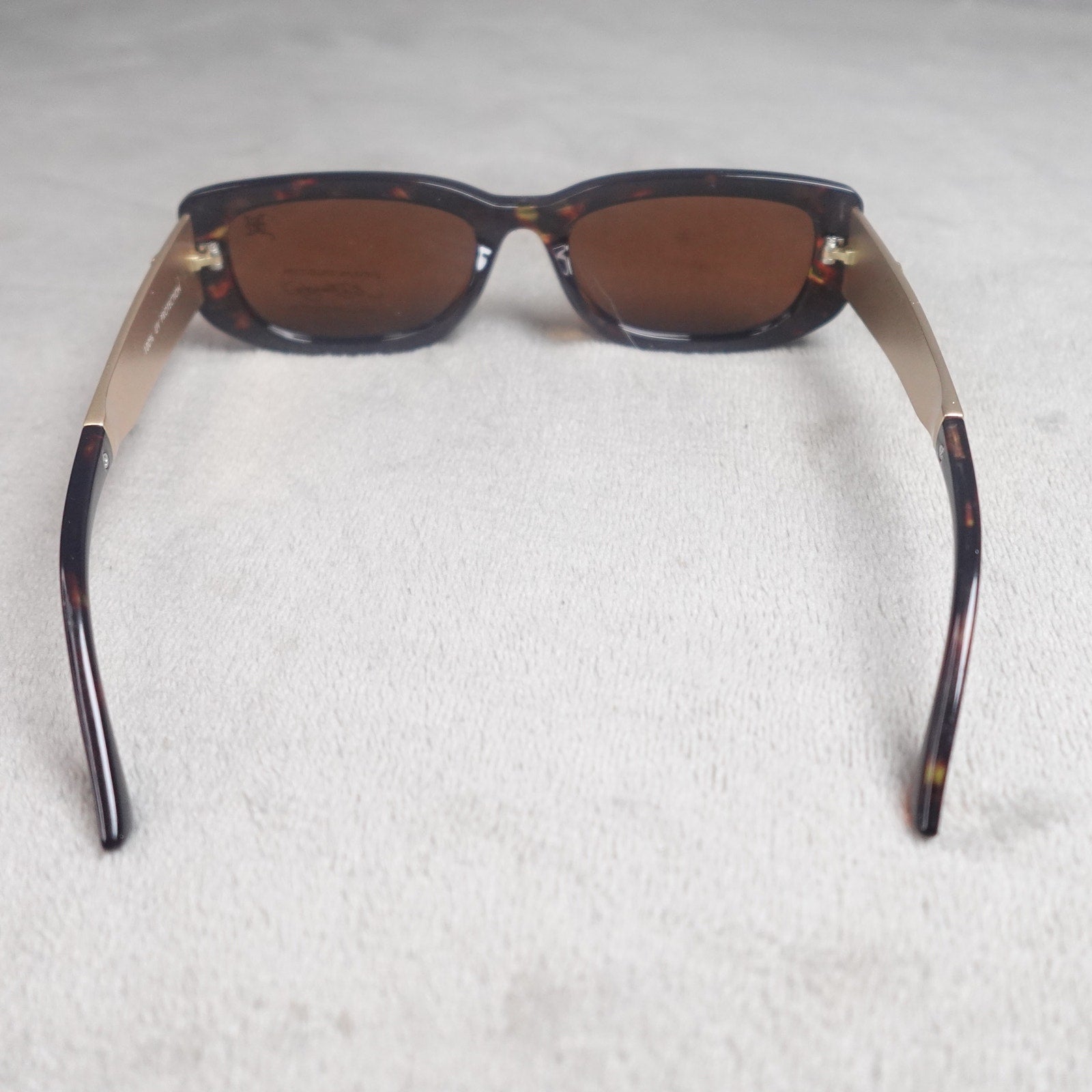 Ed Hardy Eternal Love Kabuki Sunglasses Brown Tortoise UV400 NEW