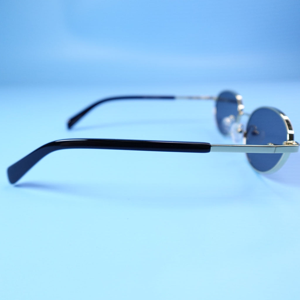 Rebecca Minkoff evangelyne Sunglasses Gold/Black 100% UV Protection