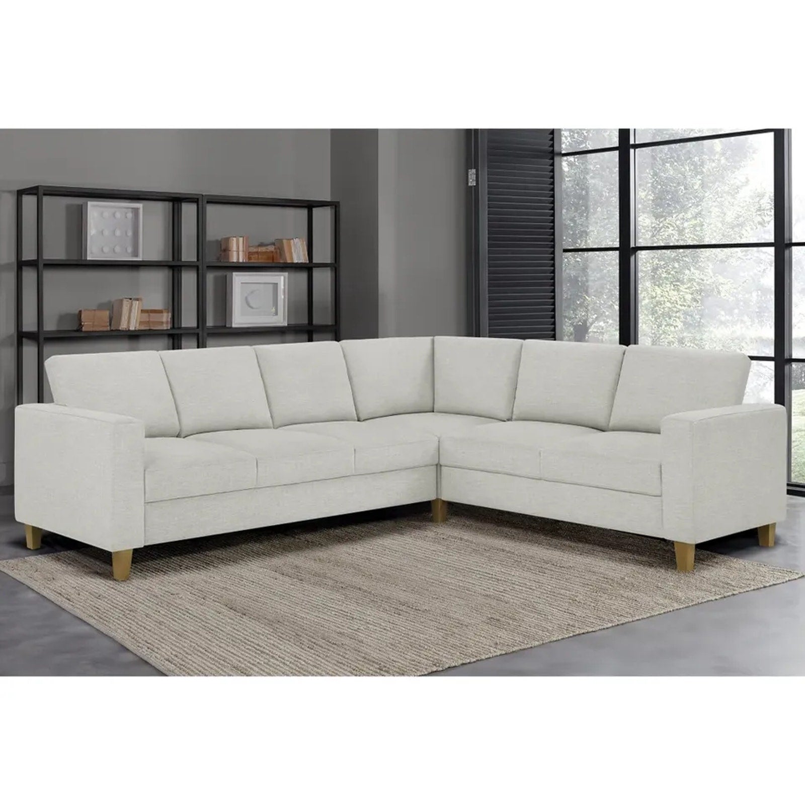 Thomasville Dillard Fabric Convertible Sleeper Sectional