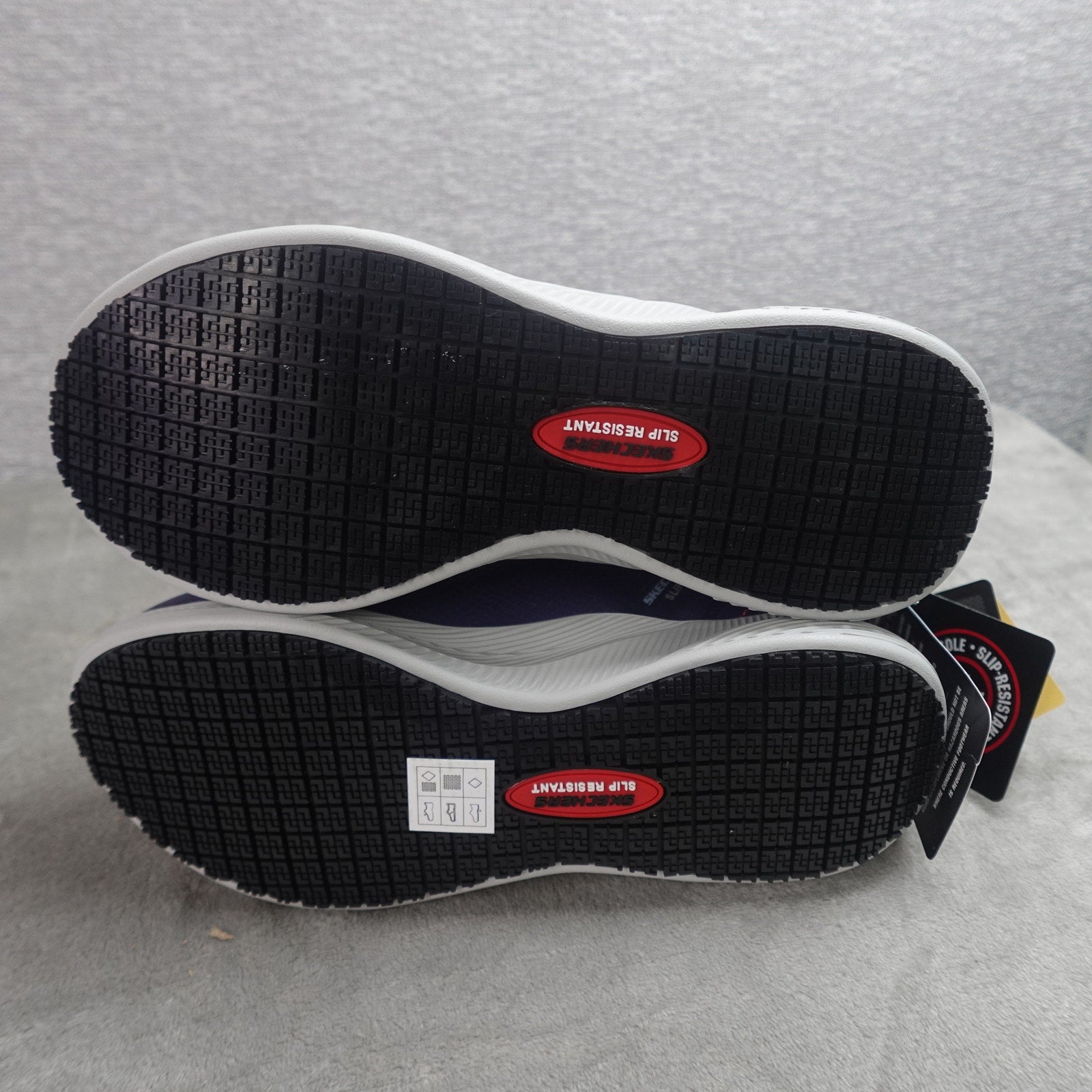 Skechers Work Hands Free Slip-Ins Women's Size 6 NVPK 108283 Slip Resistant Shoes