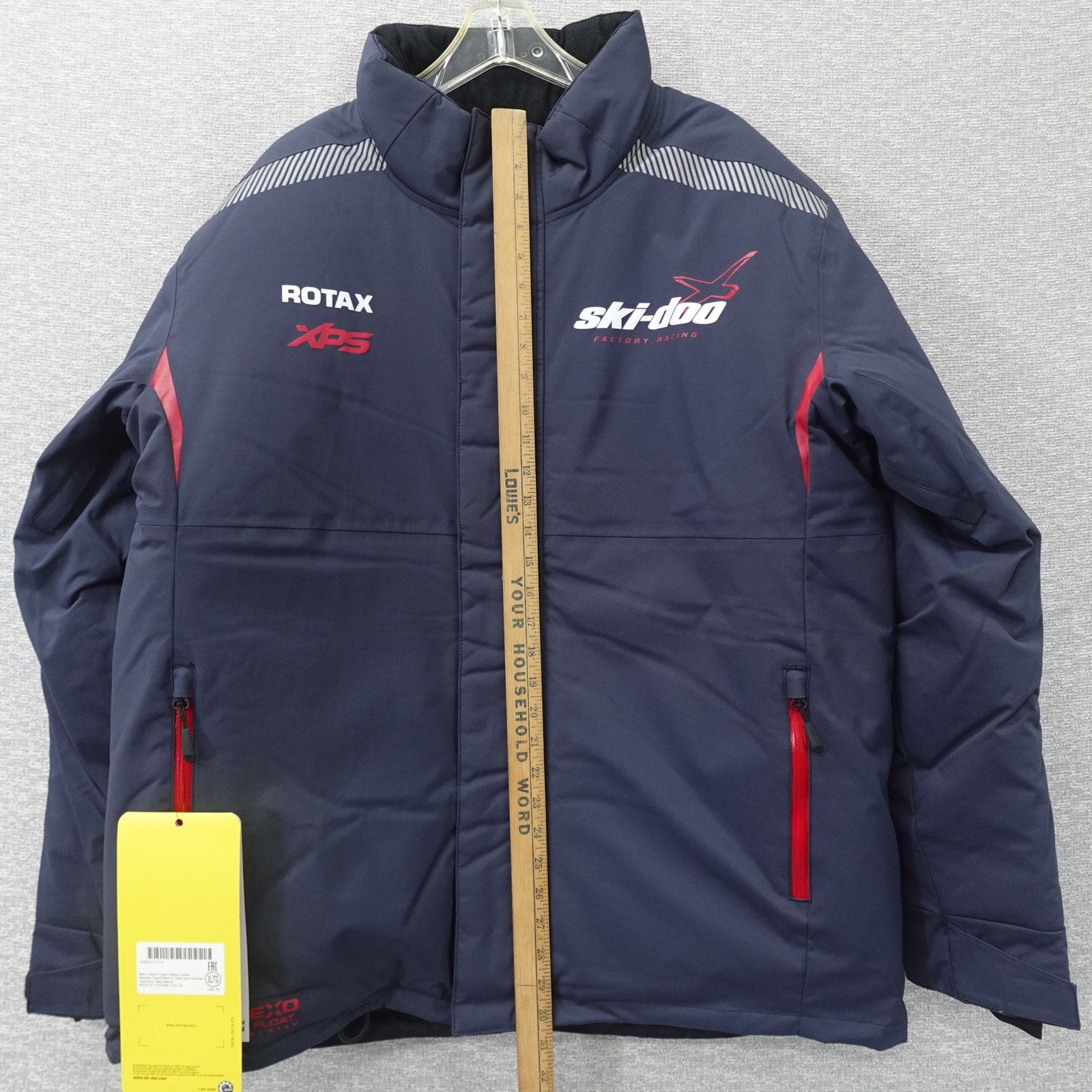 Ski-Doo Men's Vasa X Team Snowmobiling Jacket Dark Navy - XL